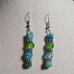 Glass Bead Earrings